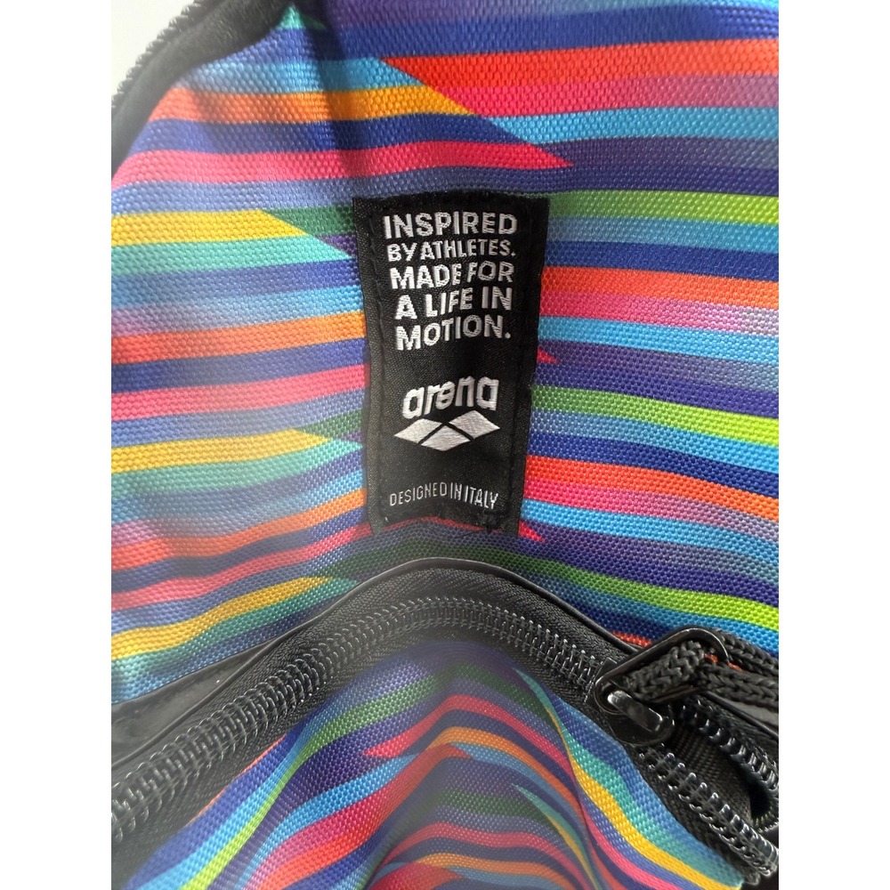 Arena Spiky‎ III Backpack 45 Stripes Swimming Athletes Sports Gym Rucksack - Picture 5 of 13